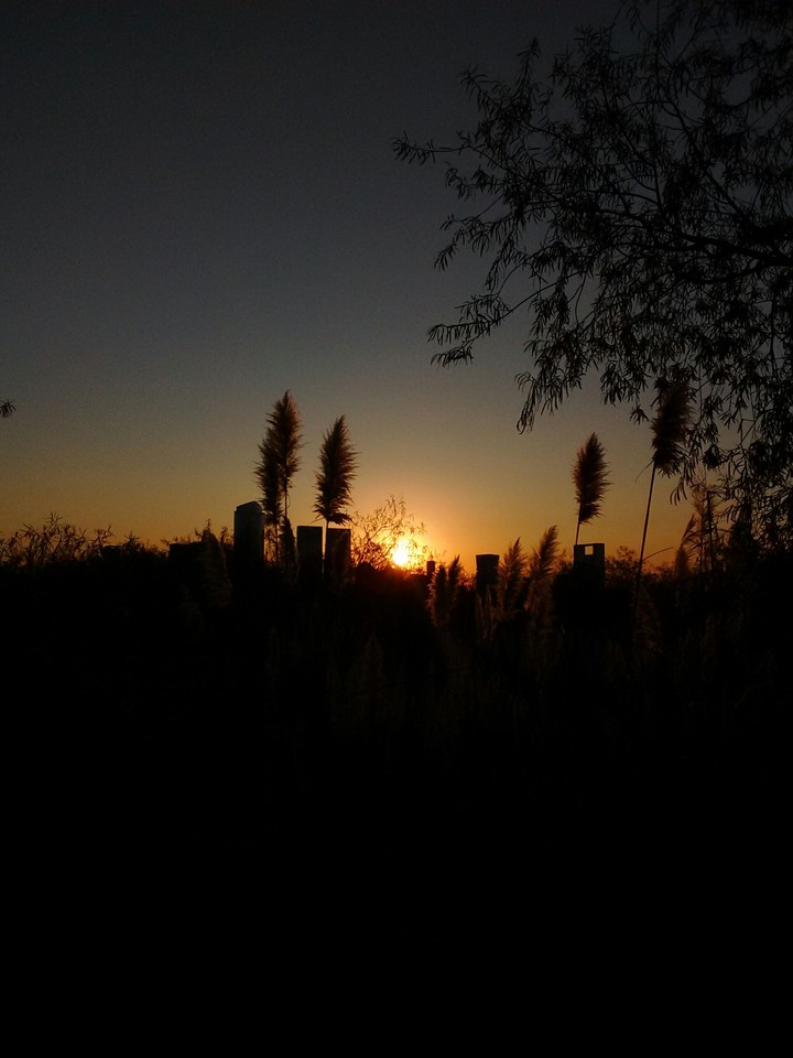 puesta de sol