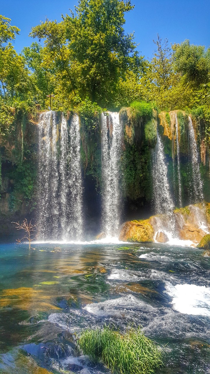 Düden waterfall. Antalya, Turkey