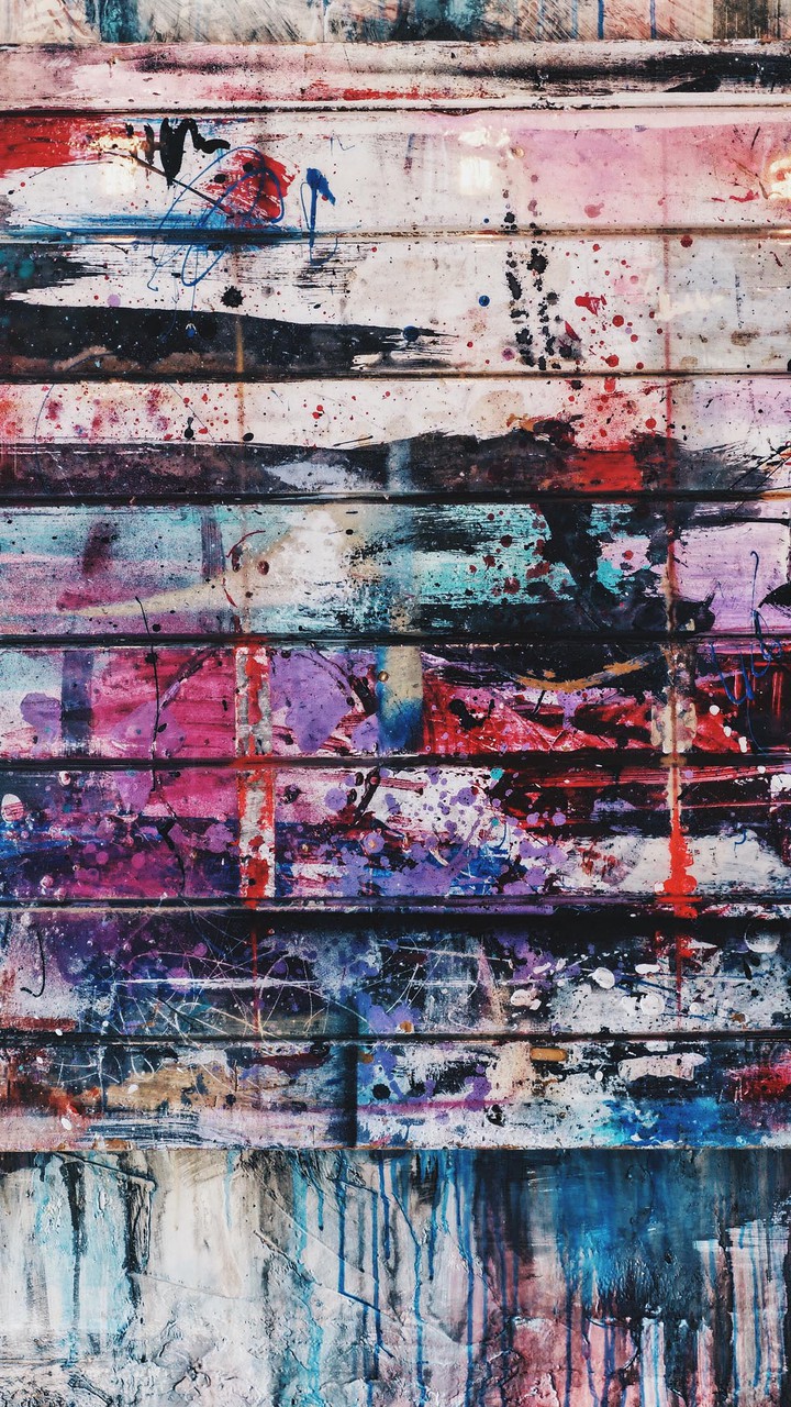 colourful wall