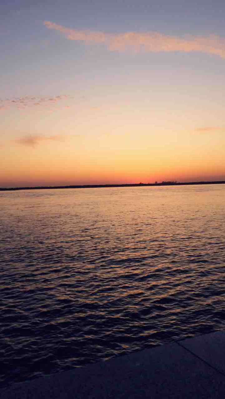 Sunset over the Amur