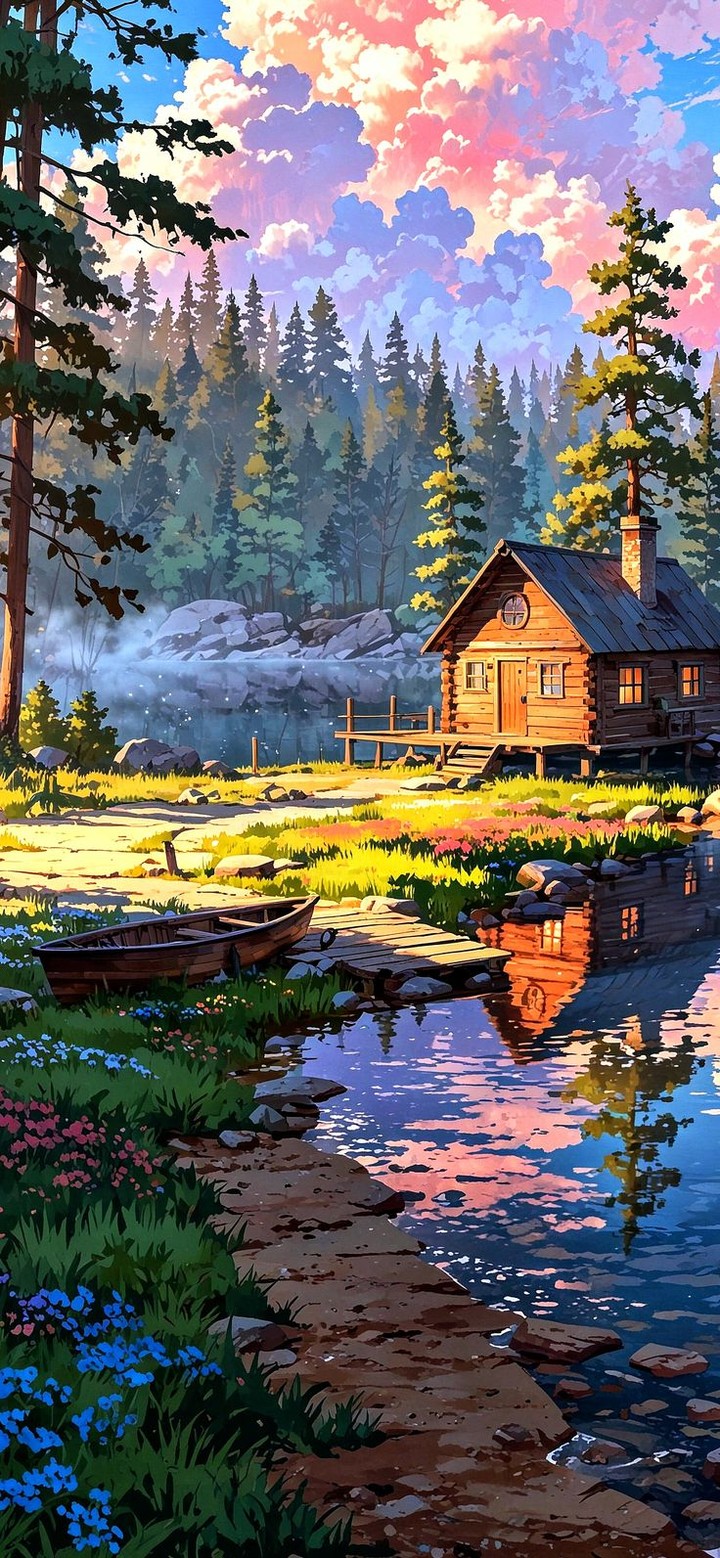 loch, stream वॉलपेपर