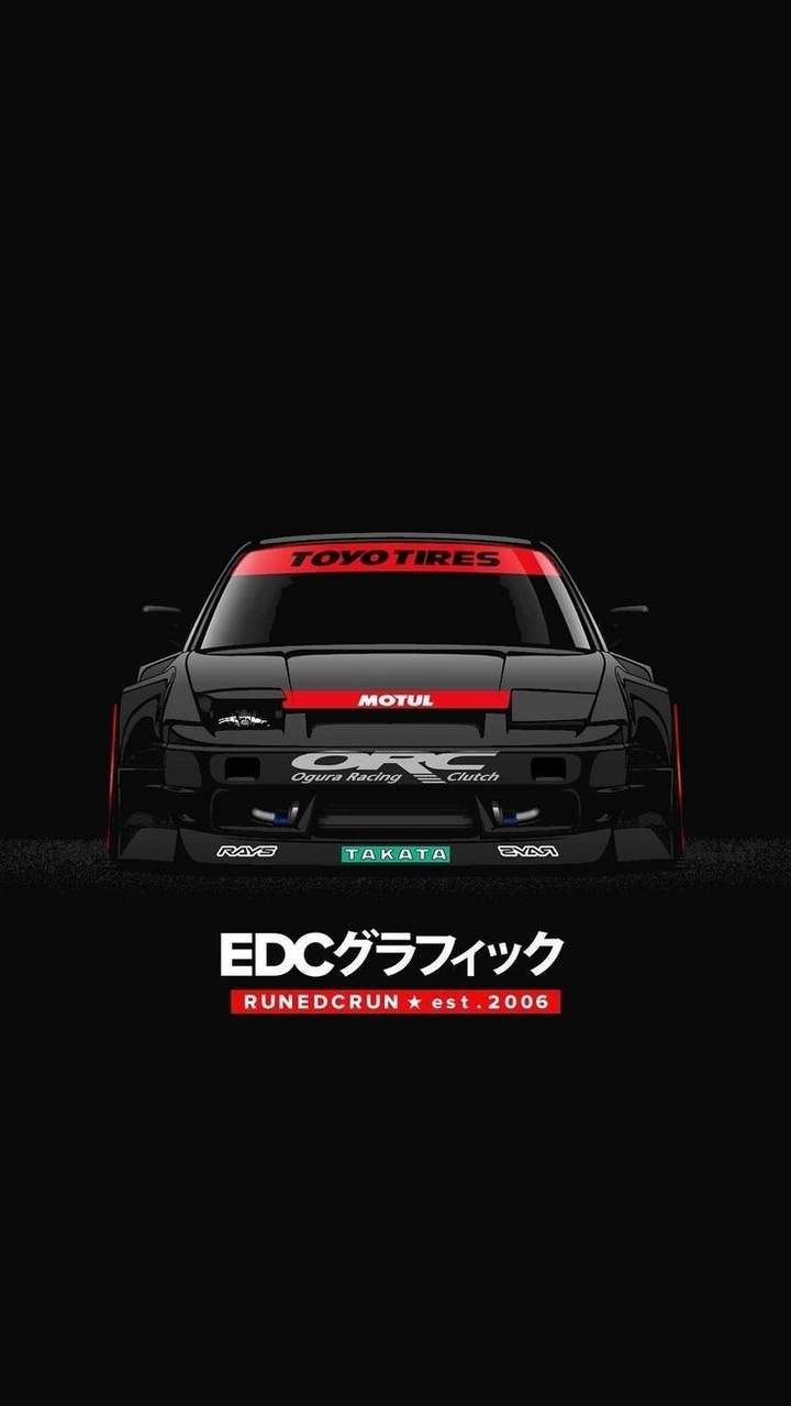 Арт известного автомобиля Nissan 180 SX