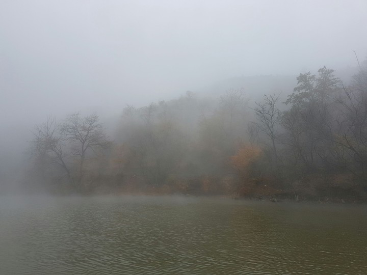 lake in winter