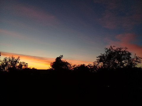 Por do sol