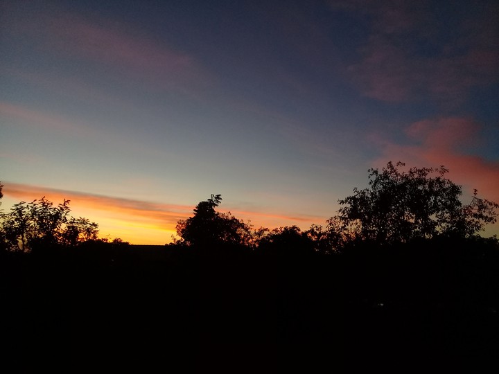 Por do sol