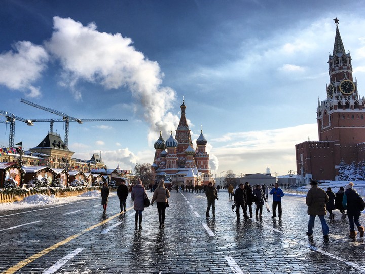 A winter Moscow