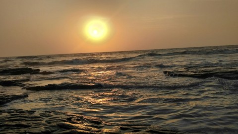 beach sunset