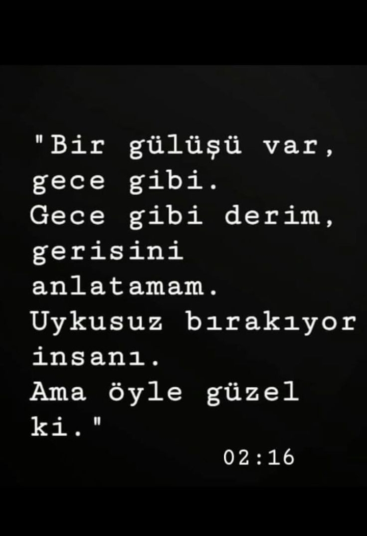 Gülüşü.....