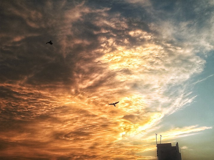 Cloudy Evening