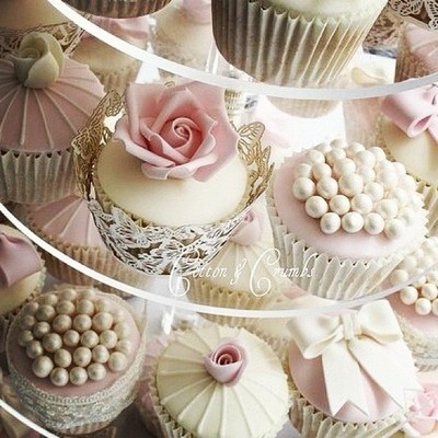 Wedding cupcakes
