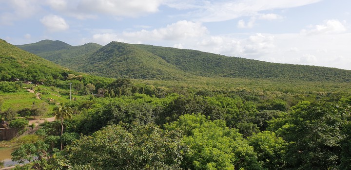 A lap of nature