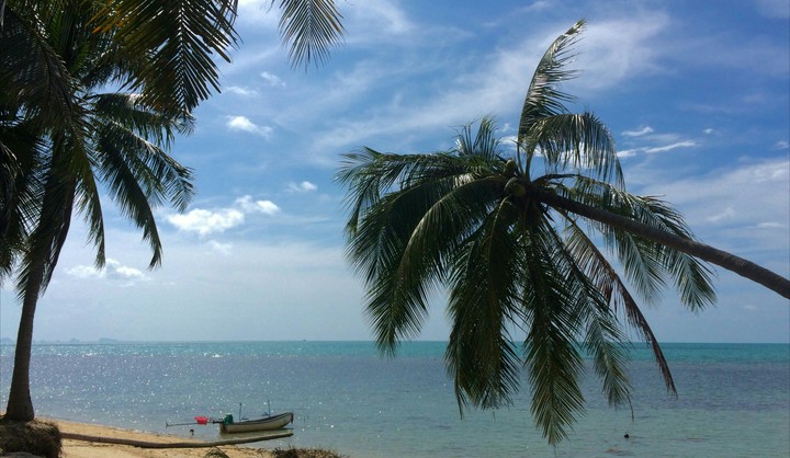 Ban Tai or Mimosa Beach on Koh Samui, Thailand