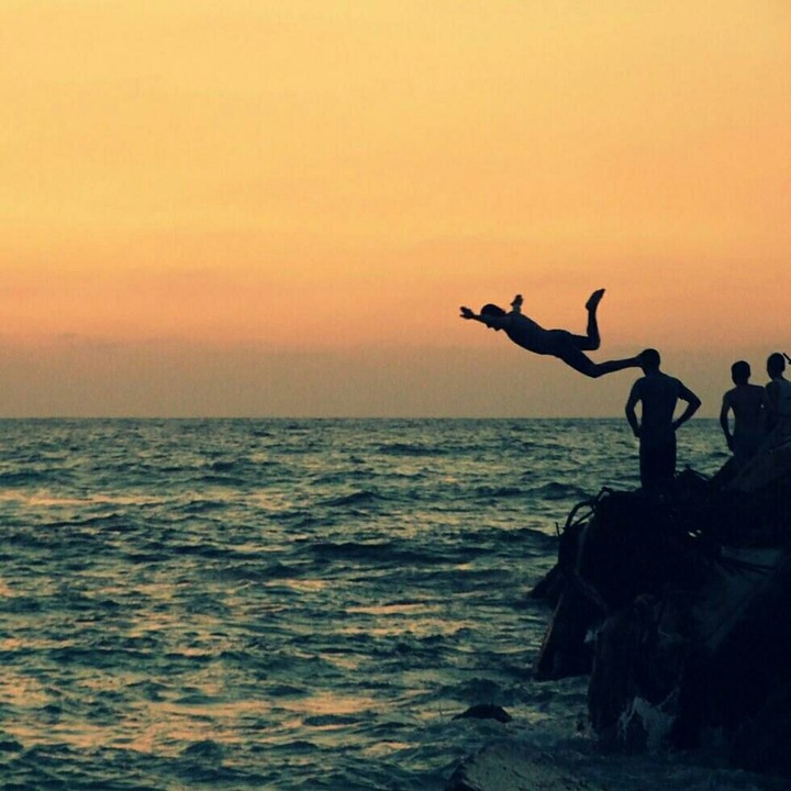 swimming