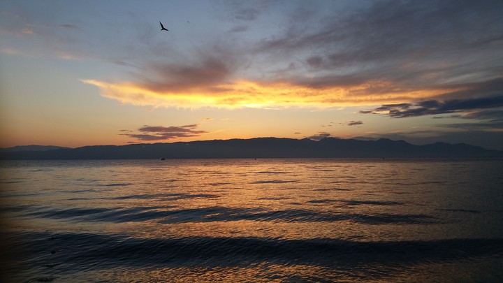 Ohrid Lake Sunset