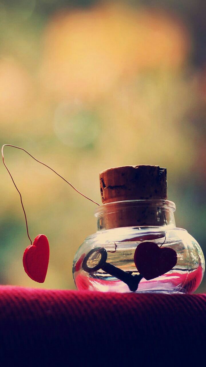 heart in bottle ♥️