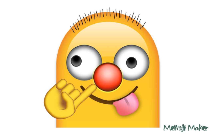 nose picker emoji