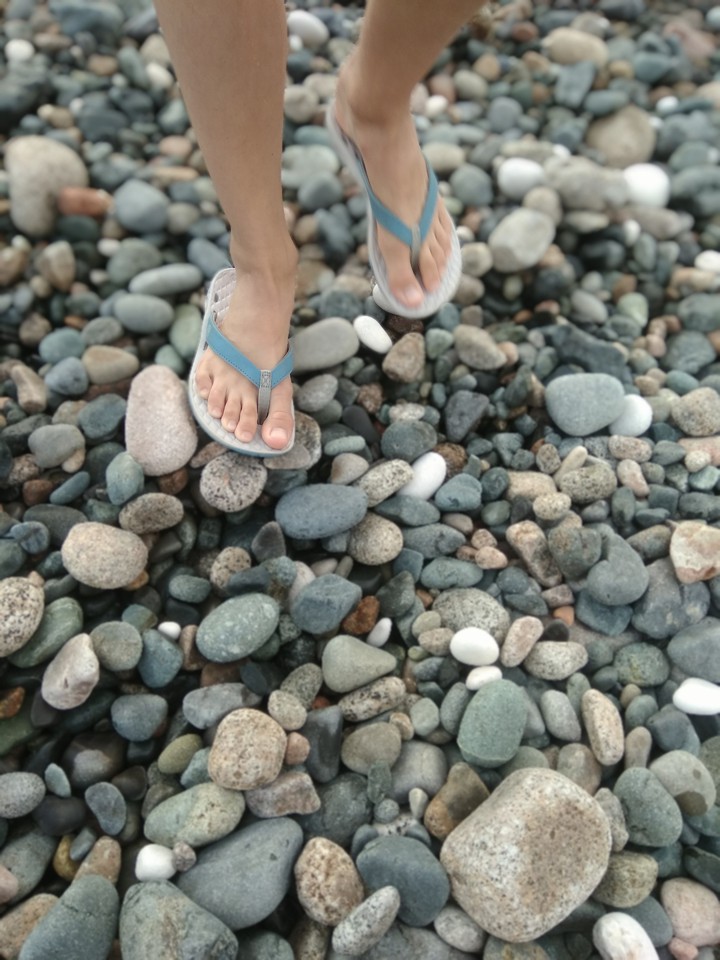 stones on the beach