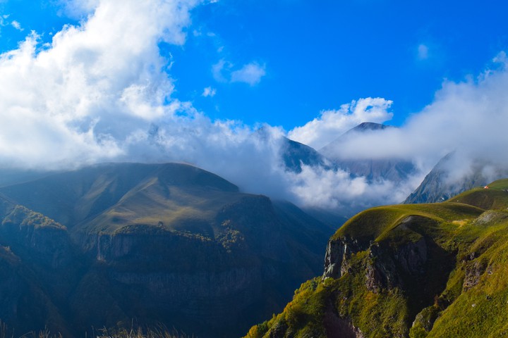 Cloudy Mountains