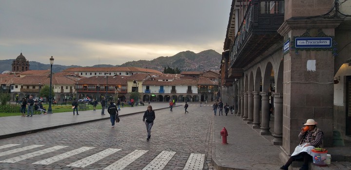 Plaza de armas de Cusco, Perú