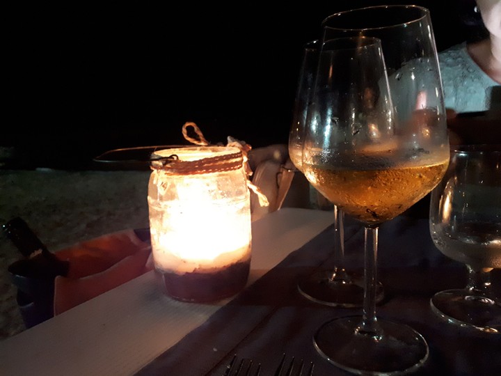 candlelight wine