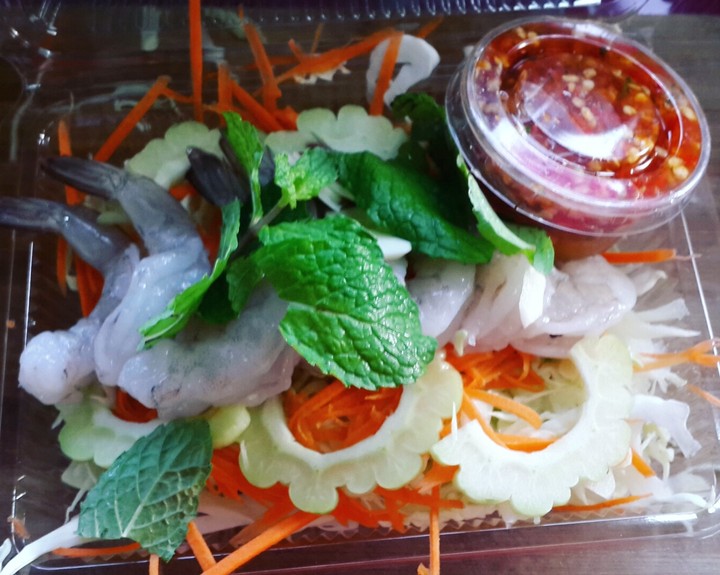 กุ้งแช่น้ำปลา
