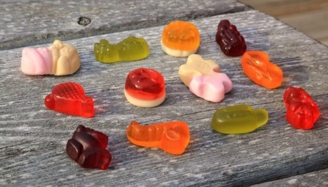 candy, confectionery achtergronden