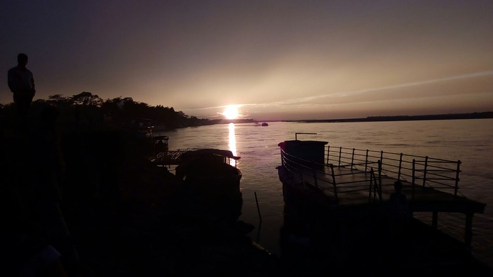 Brahmaputra Sun set