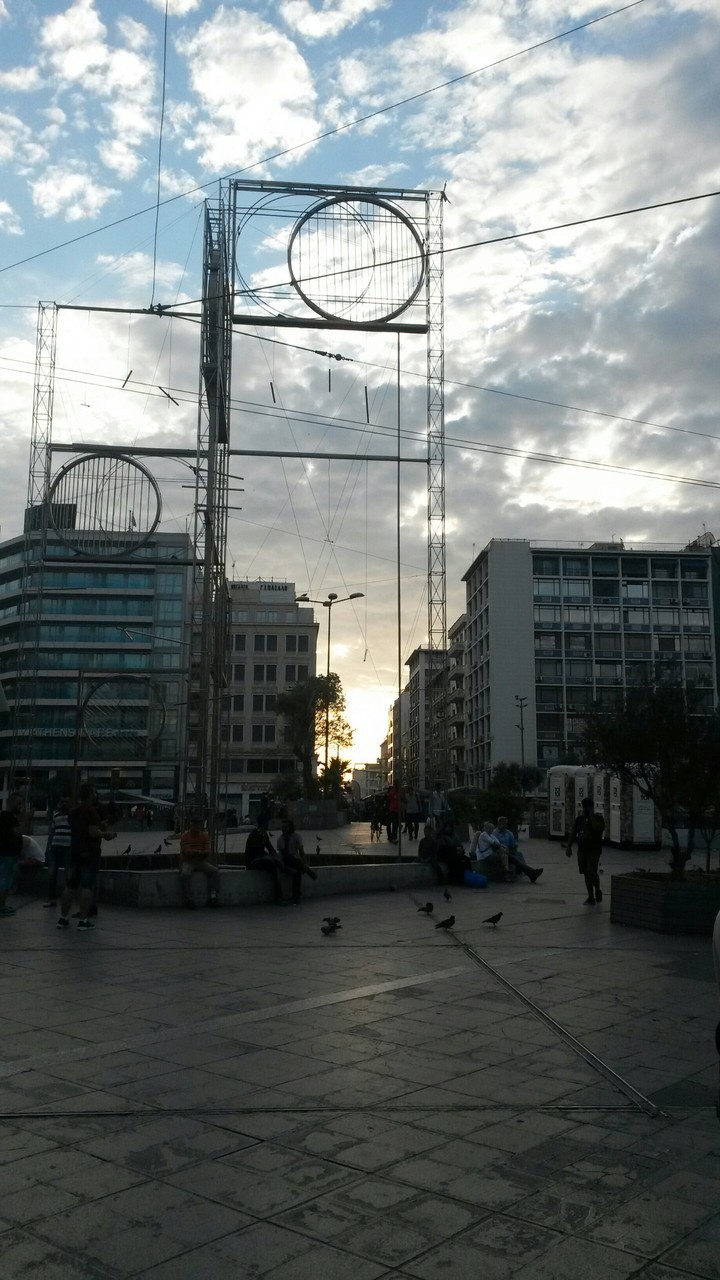 athens omonia square