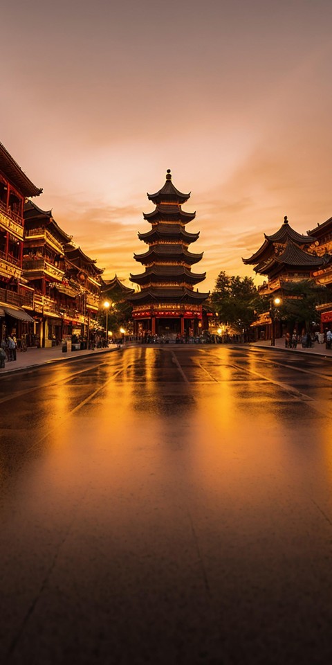 sfondi Pagoda, Architecture