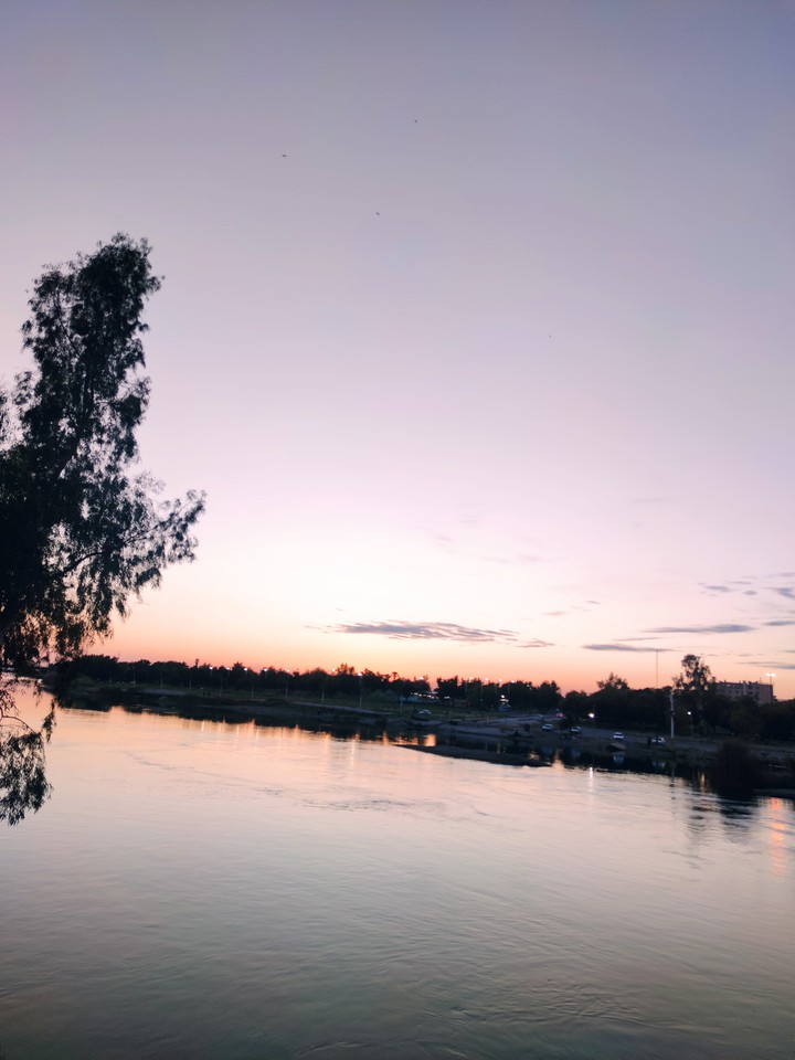 first sunset of new century
