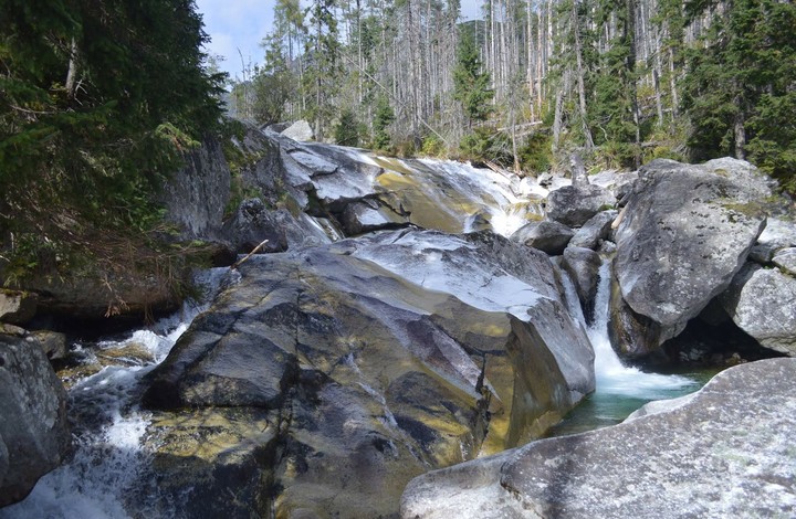 Waterfalls in the High Tatras