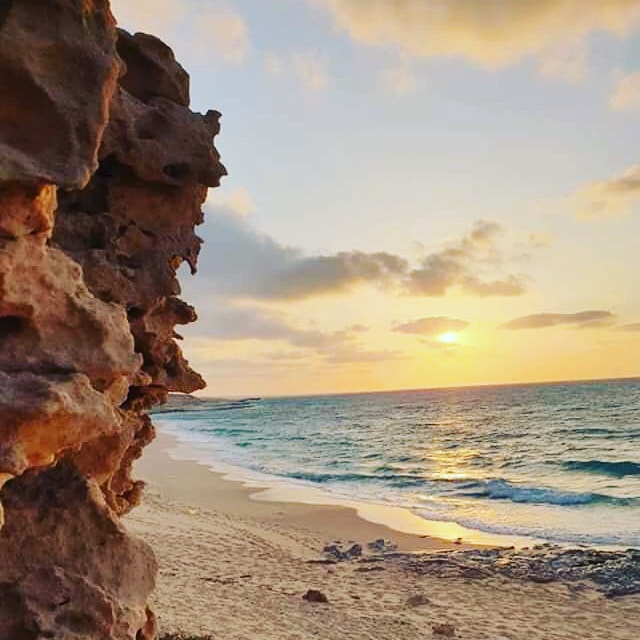 A Mediterranean beach at Northwestern of Egypt