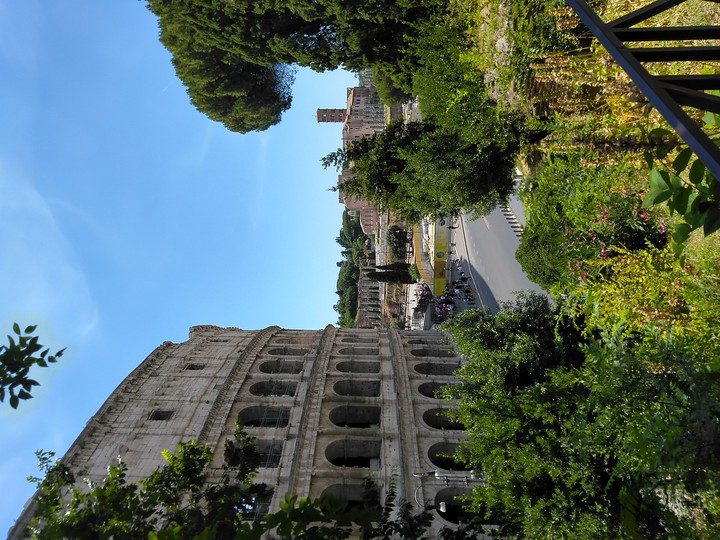 Kollosseum und Forum Romanum