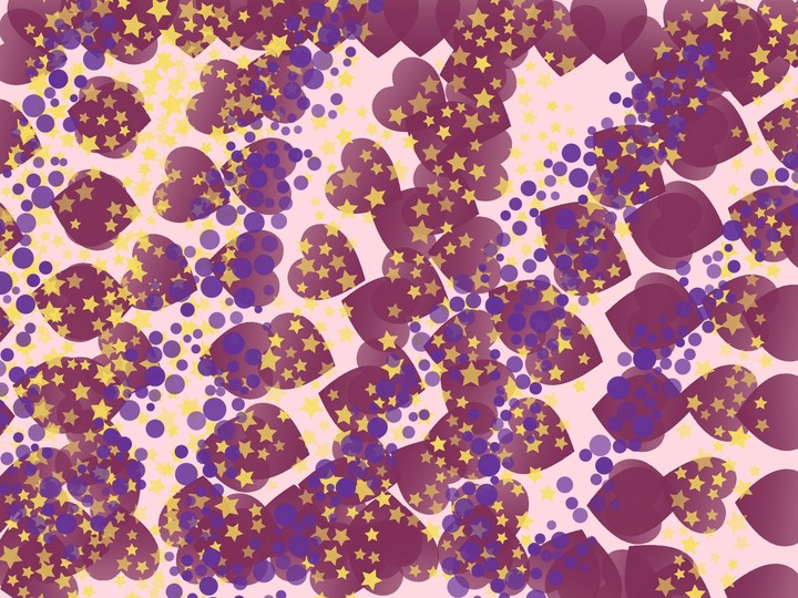 dot star heart