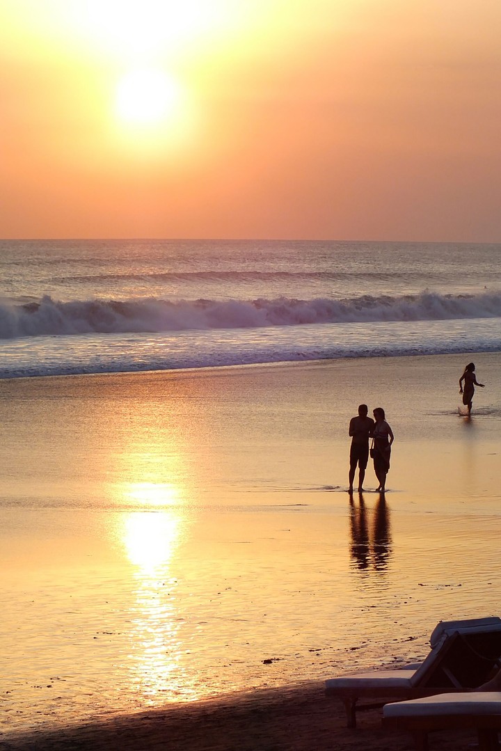 Couples at sunset