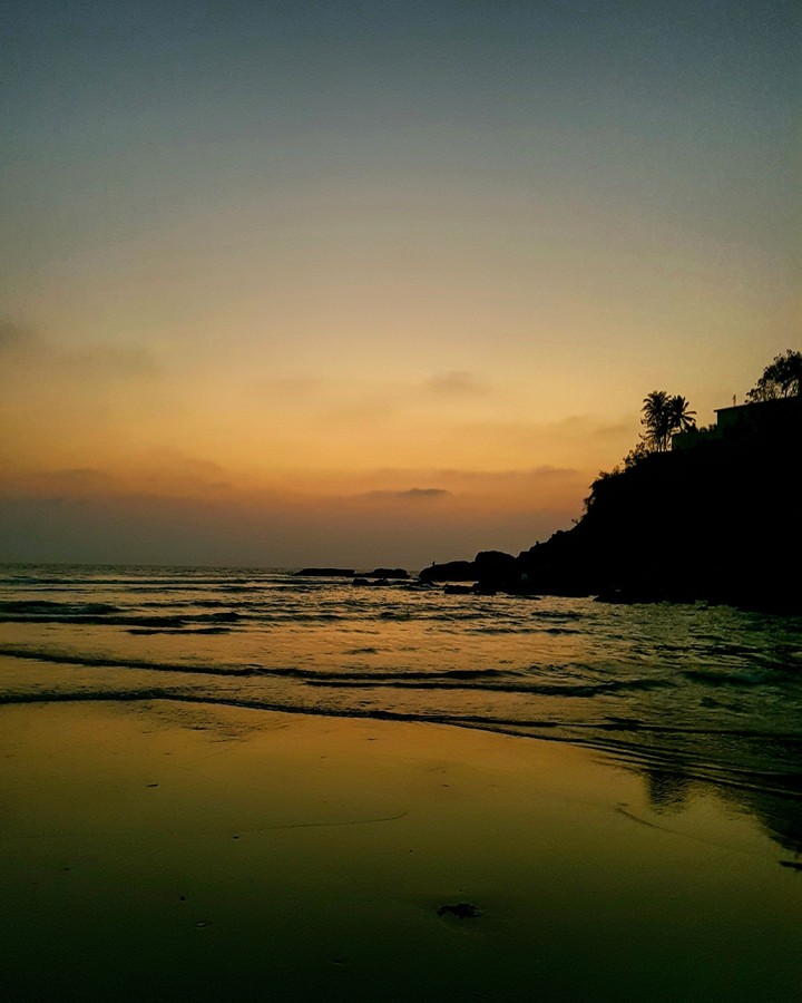 Sunset at Goa, India
