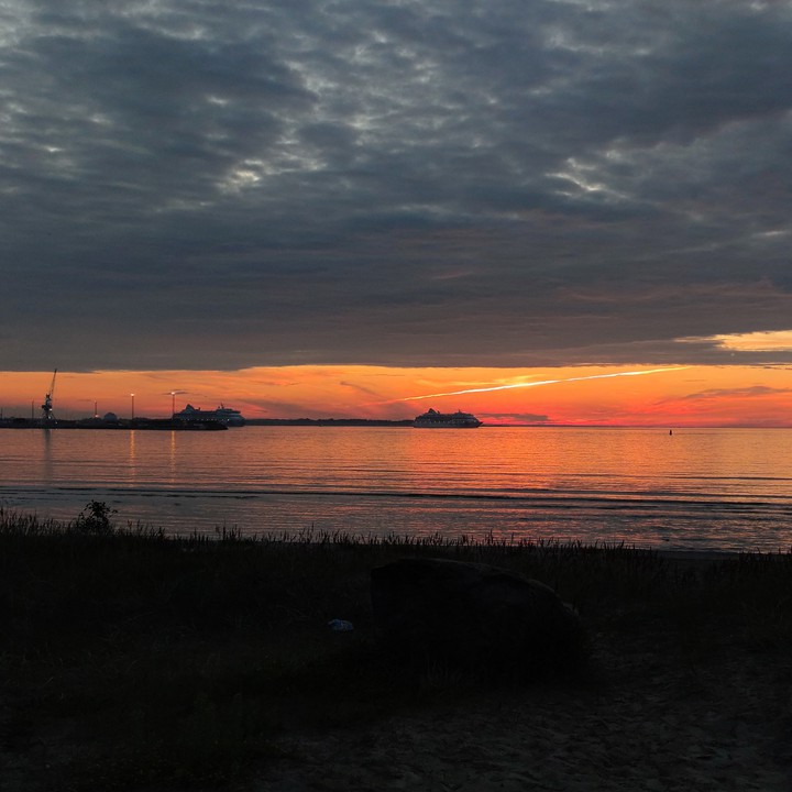 set sun