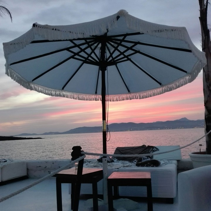 sunset umbrella