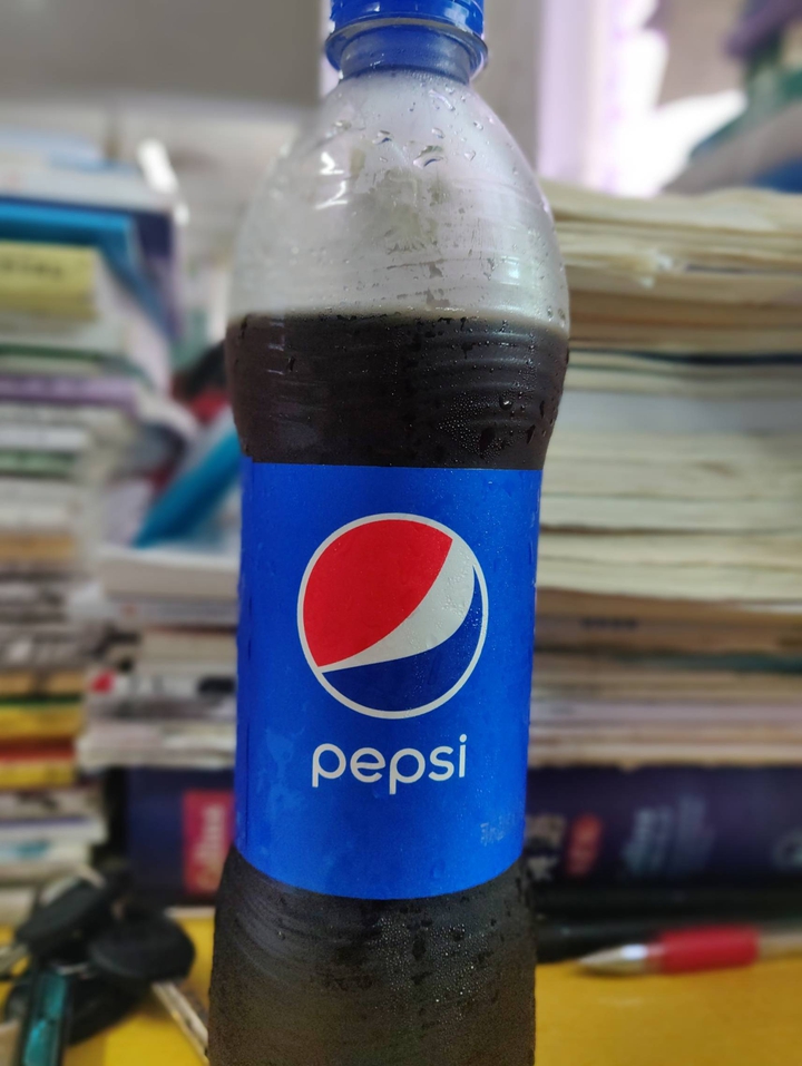 cold pepsi.