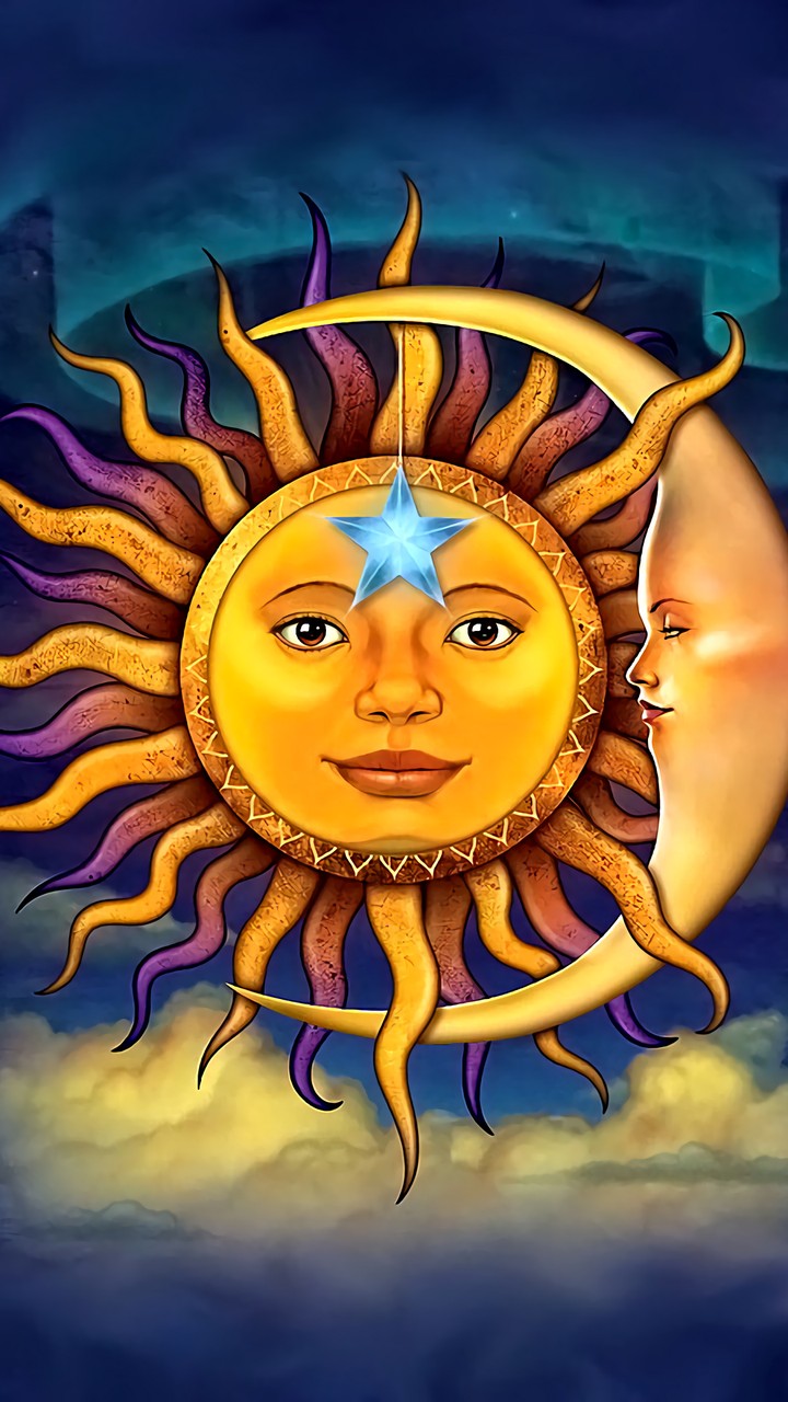 sun and moon