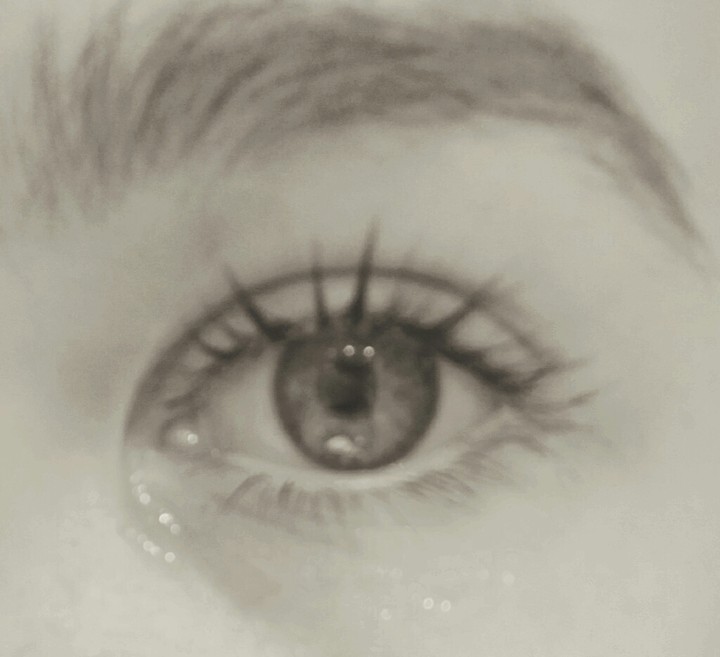 crying eye
