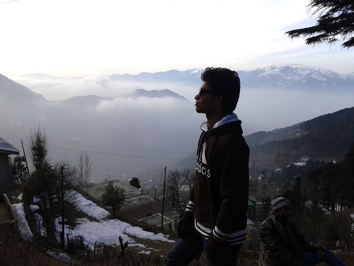 top of mountain