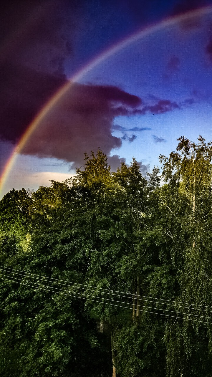 morning rainbow