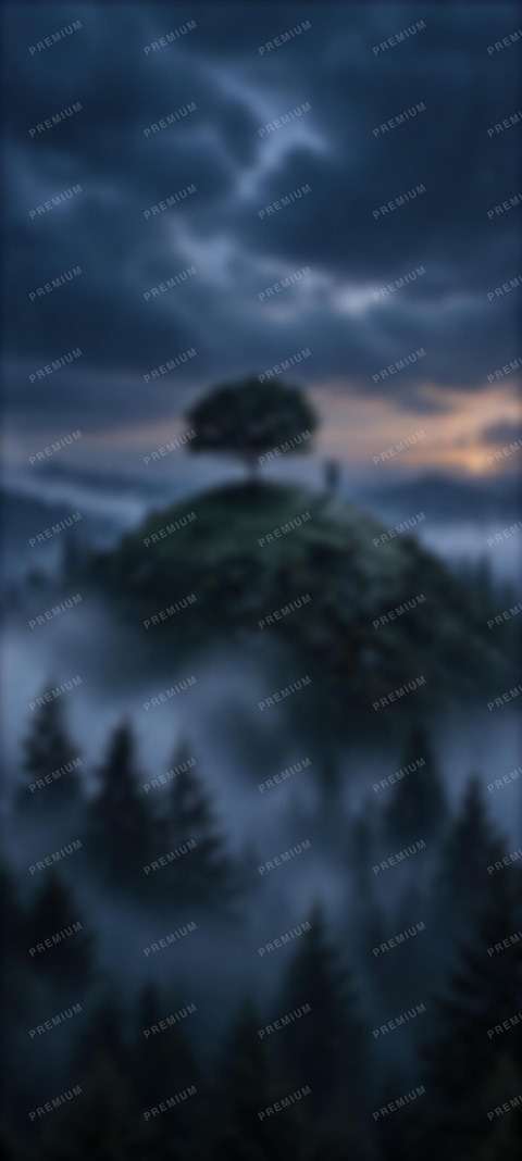 sfondi conifers, evergreen
