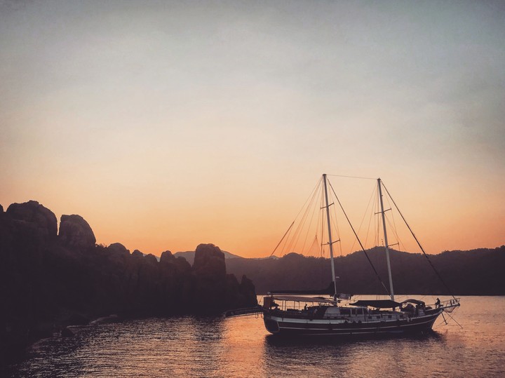 the boat