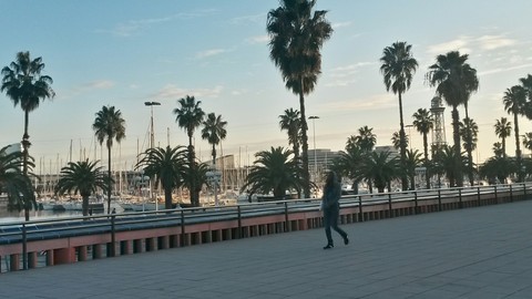 Marina en Barcelona