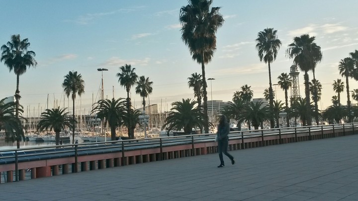 Marina en Barcelona