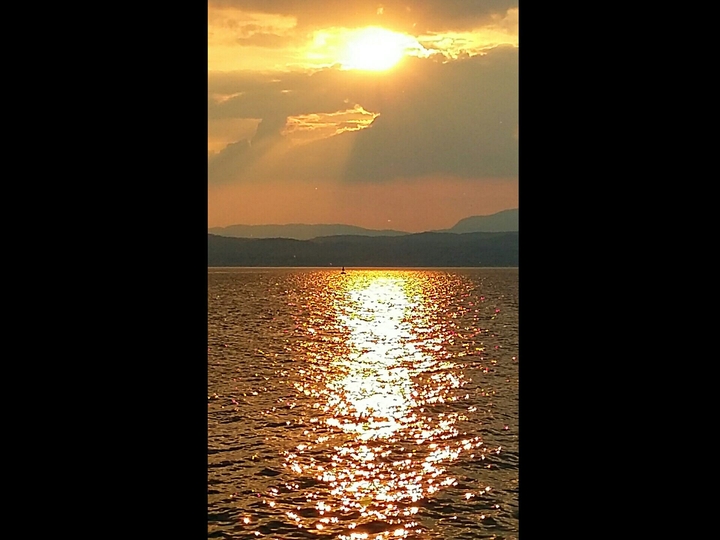 Sonnenuntergang (sunset) in Italien