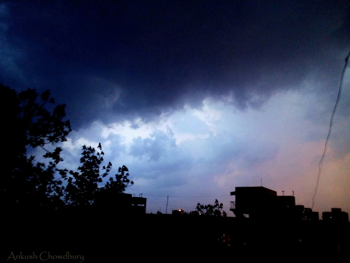 A stormy evening
