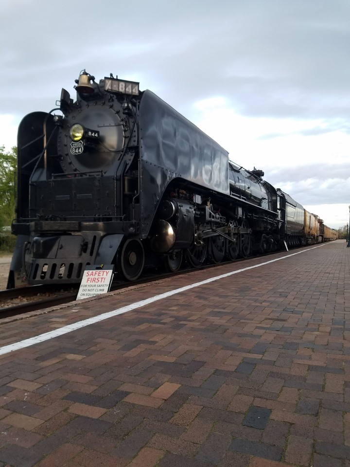 Union Pacific 844 in Boise, Idaho
